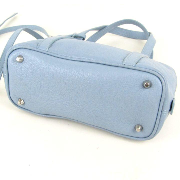HANAE MORI 水色　ハンドバッグ HANAE MORI ハナエモリ ショルダーバッグ ハンドバッグ 2way 鞄