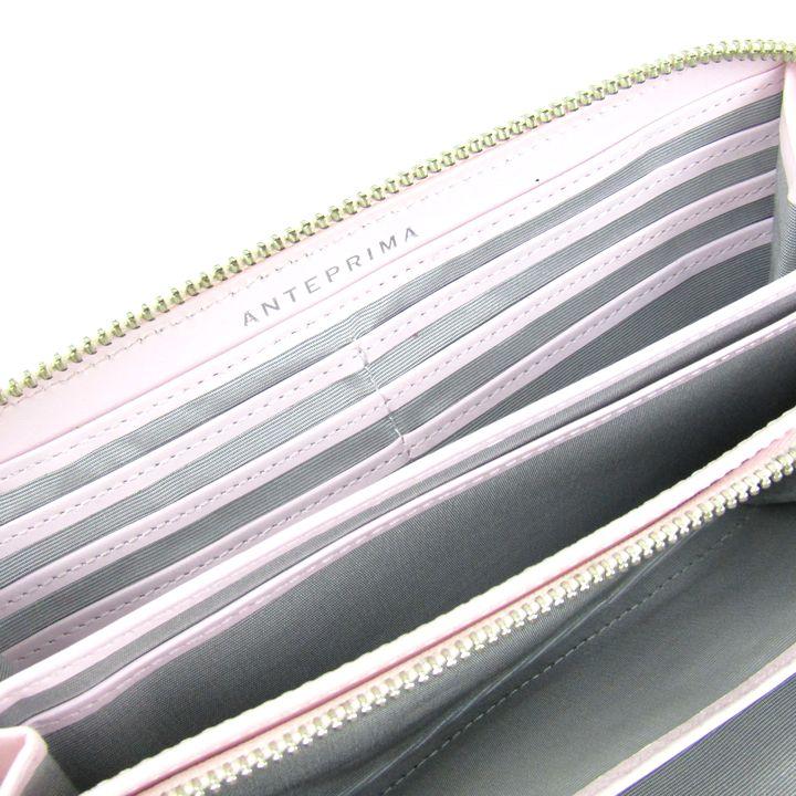 【正規品・鑑定済】美品　アンテプリマ　長財布　ﾋﾟﾝｸ　財布　レディース kbnet2019v2_kb16448