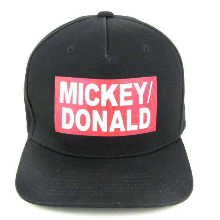 東京ディズニーリゾート キャップ ミッキー/ドナルド スナップバック