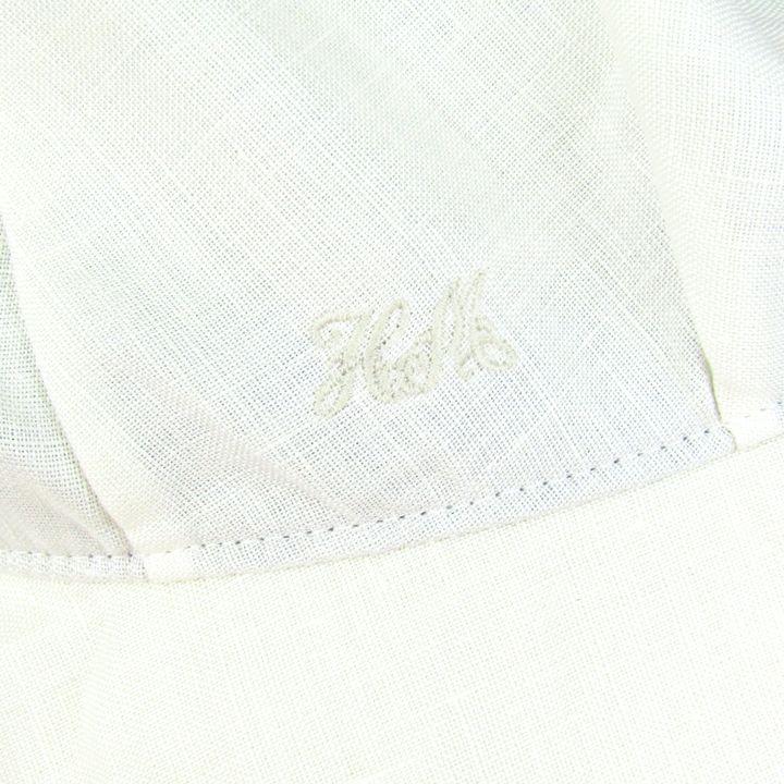 【新品タグ付き】HANAE MORI スカーフ付き　ブラウス　オフホワイト スカーフ】ハナト (Hanato) ステンドグラスのお城 シルクウ