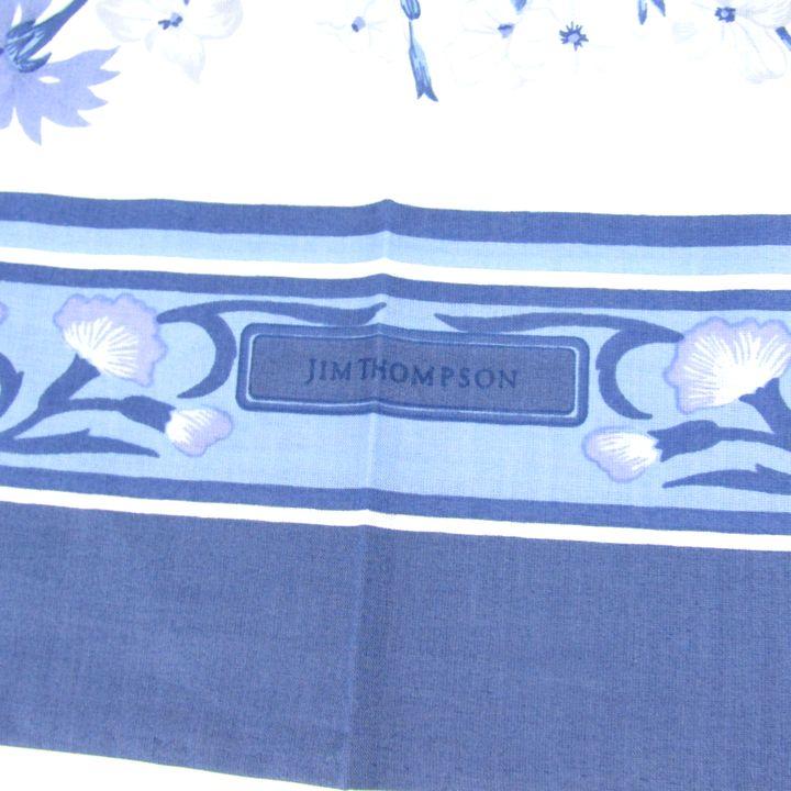 ジムトンプソン ハンカチ 未使用 花柄 コットン タイ製 ブランド 小物