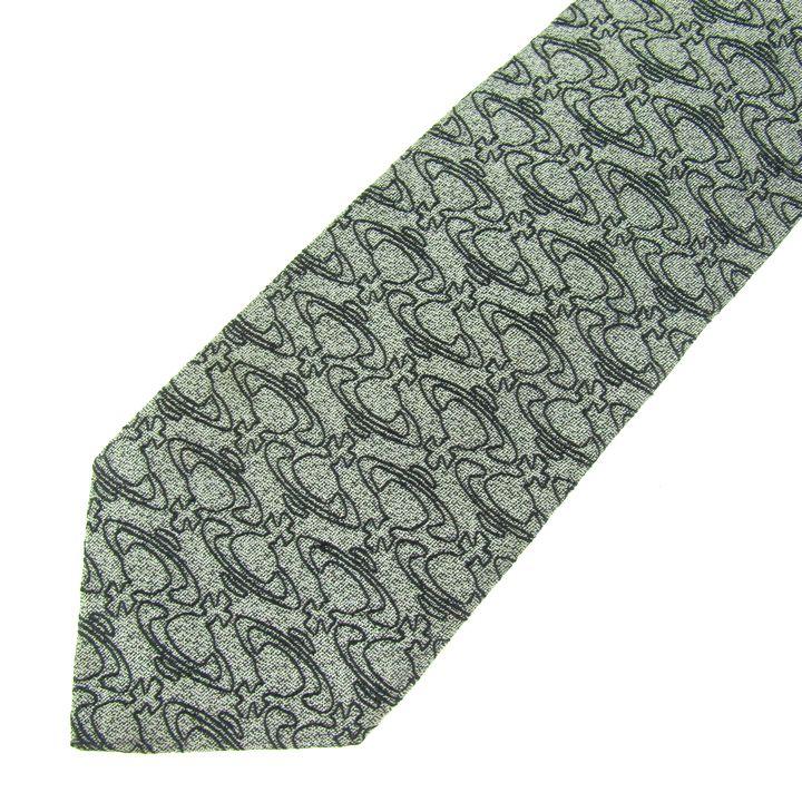 ヴィヴィアンウエストウッド ネクタイ ブランド 総柄 オーブ柄