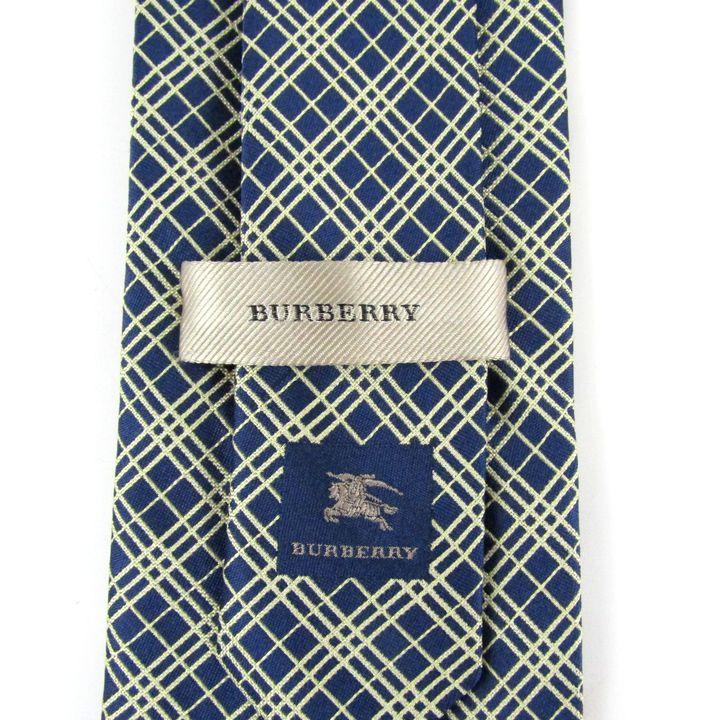 BURBERRY バーバリー ネクタイ ブランド チェック柄 シルク
