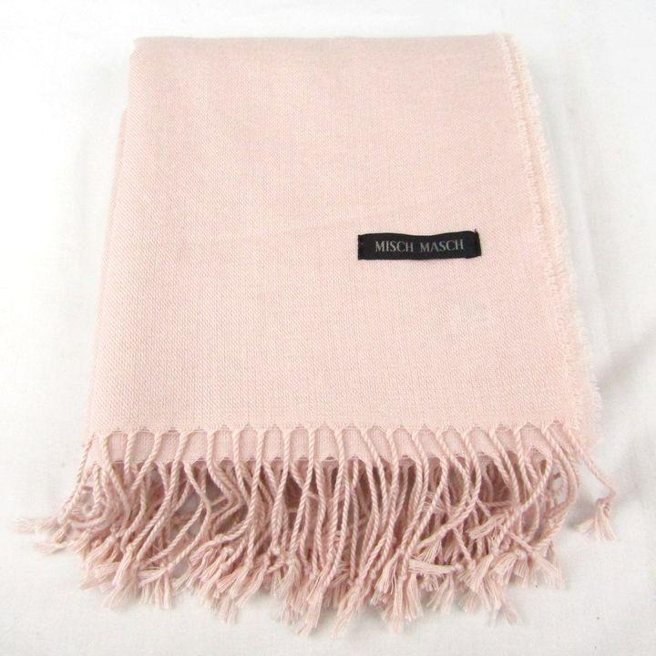 ミッシュマッシュ マフラー ストール 無地 ブランド レディース ピンク MISCH MASCH | 