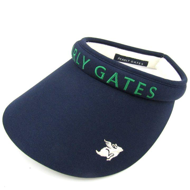 PEARLY GATES パーリーゲイツ サンバイザー 帽子 ゴルフ
