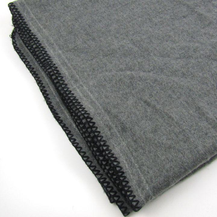 ZARA（ザラ） ひざ掛け ブランケット 無地 メンズ レディース グレー