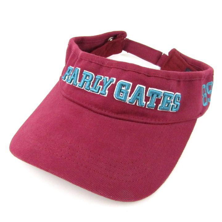 PEARLY GATES（パーリーゲイツ） サンバイザー ロゴ ゴルフ スポーツ