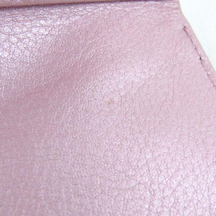 ランバンオンブルー 三つ折り財布 パール ウォレット ブランド