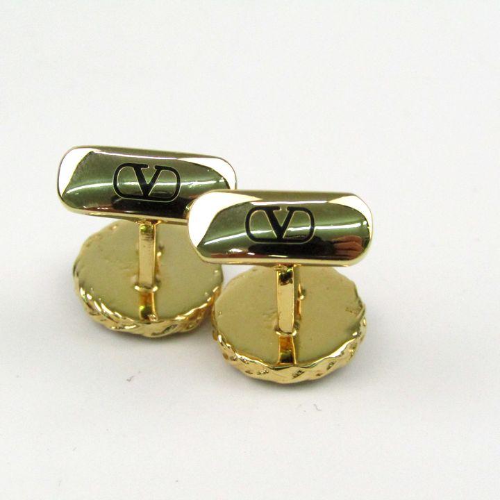 ヴァレンティノ・ガラヴァーニ カフス Vロゴ カフリンクス