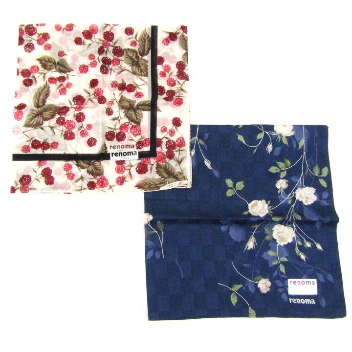 renoma レノマ ハンカチ 未使用 チェック柄等 9点セット まとめて 大量  