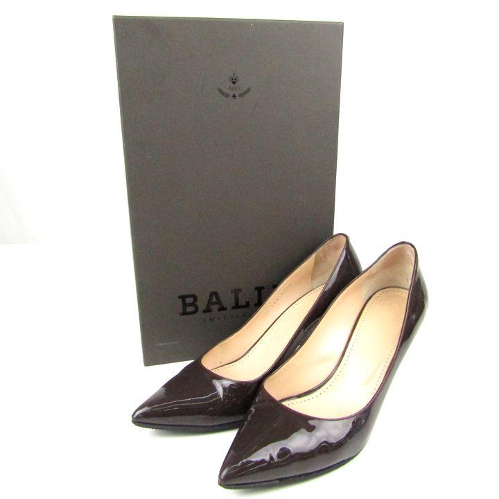 Bally（バリー） パンプス ポインテッドトゥ 本革 レザー ブランド
