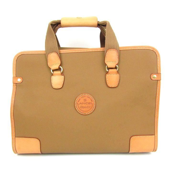 未使用美品【ランセル/LANCEL】ヴィンテージ ビジネスバッグ 2way LANCEL ランセル ボストンバッグ ショルダーバッグ 2way 旅行 鞄