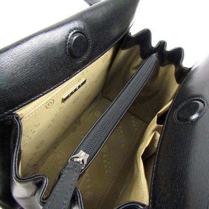 GRES PARIS グレ 牛革 トートバッグ ショルダーバッグ ブラック 黒 グレ パリ／GRES PARIS バッグ ハンドバッグ 鞄 トートバッグ