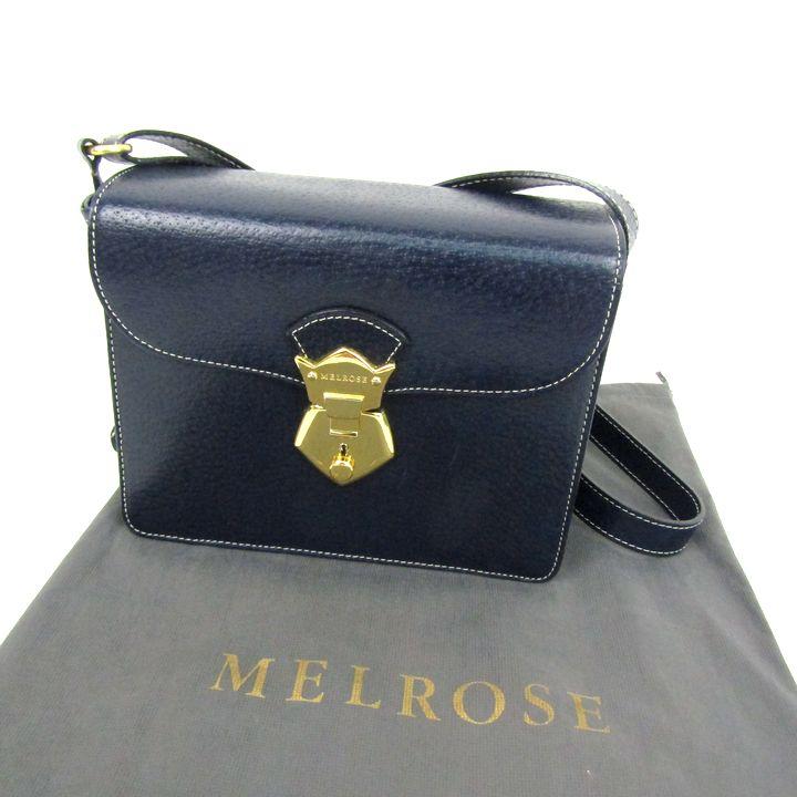 MELROSE（メルローズ） ショルダーバッグ スクエア 鍵付き 斜め掛け 鞄 
