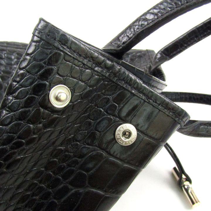 LONGCHAMP ロンシャン トートバッグ ロゾ ハンドバッグ クロコ型