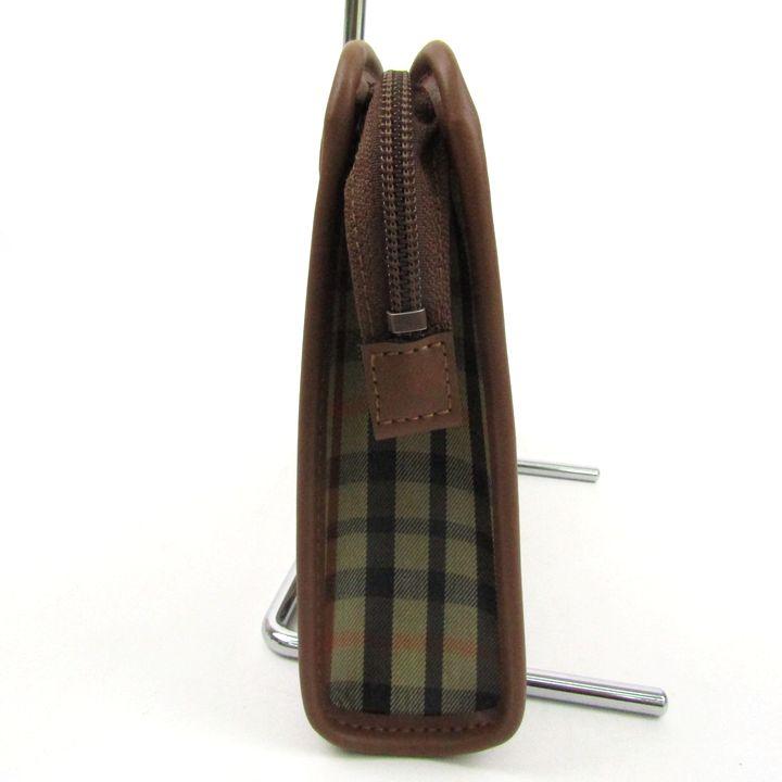 DAKS（ダックス） クラッチバッグ セカンドバッグ チェック 鞄 カバン