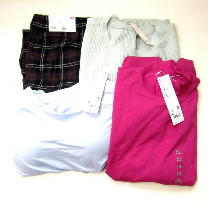ユニクロ（UNIQLO） ブラトップ フランネルパンツ等 4点セット 未使用