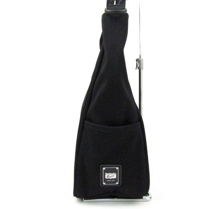 Onitsuka Tiger ブラック ショルダーバッグ Onitsuka Tiger ショルダーバッグ バッグ SMALL SHOULDER BAG