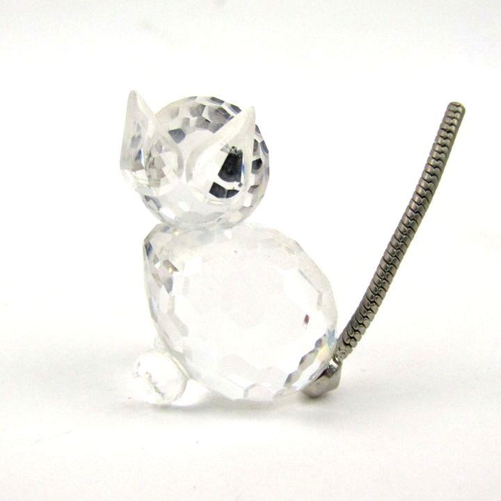 SWAROVSKI（スワロフスキー） クリスタル ネコ 猫 フィギュリン