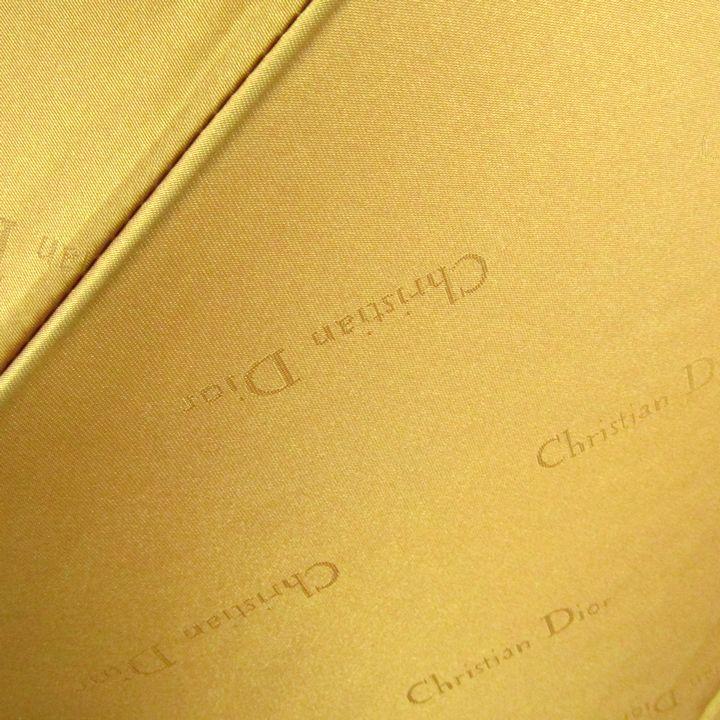 希少　未使用　Christian Dior 旧ロゴ　ヴィンテージ折りたたみ傘 美品未使用 Christian Dior 旧ロゴ 晴雨兼用長傘 モスグリーン