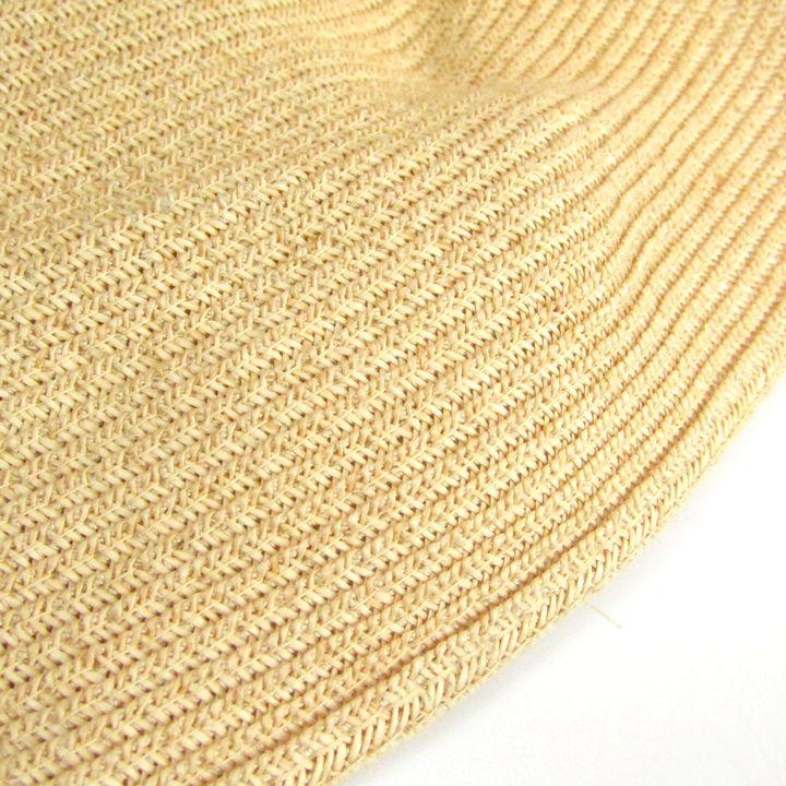 マチュアーハ ペーパーハット 麦わら帽子 つば広 日本製 ブランド  