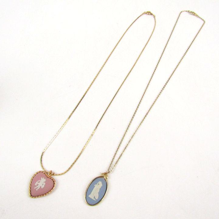 ウェッジウッド ネックレス 2点セット ペンダント アクセサリー 