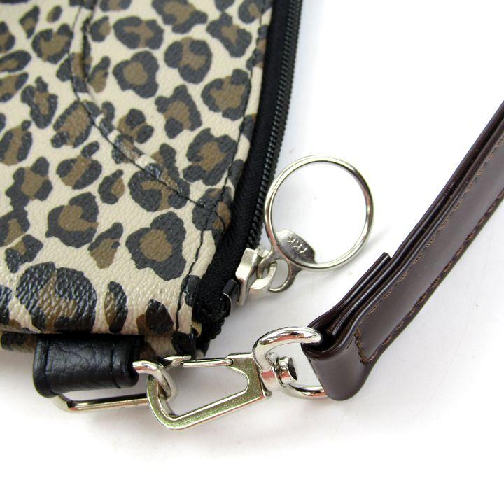 タマミワタナベ ショルダーバッグ 2way レオパード ヒョウ柄