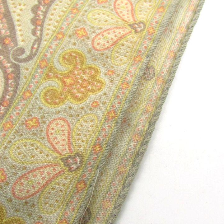 ETRO エトロ ストール スカーフ ペイズリー柄 シルク 大判