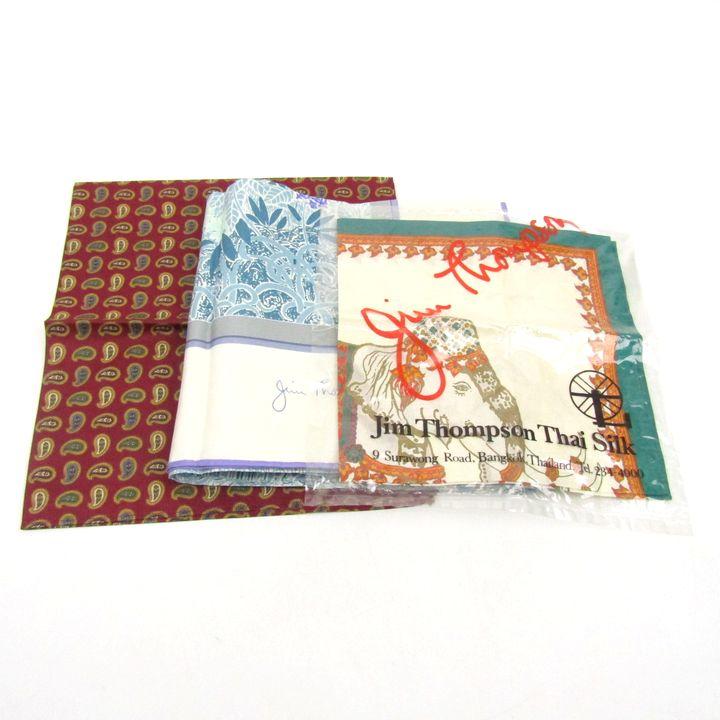 ジムトンプソン（JIM THOMPSON） スカーフ ハンカチ 3点セット タイ
