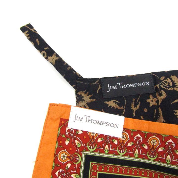 ジムトンプソン（JIM THOMPSON） ハンカチ ナプキン 4点セット 象柄 花