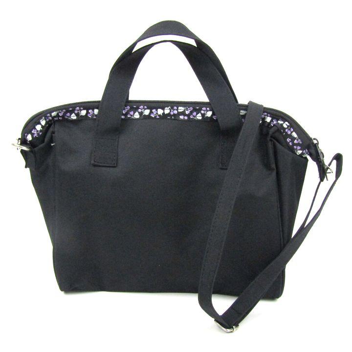 新品 ANNA SUI ハングアウト 2wayミニトート ブラック ANNA SUI ハングアウト 2wayミニトート ブラック - ファッション