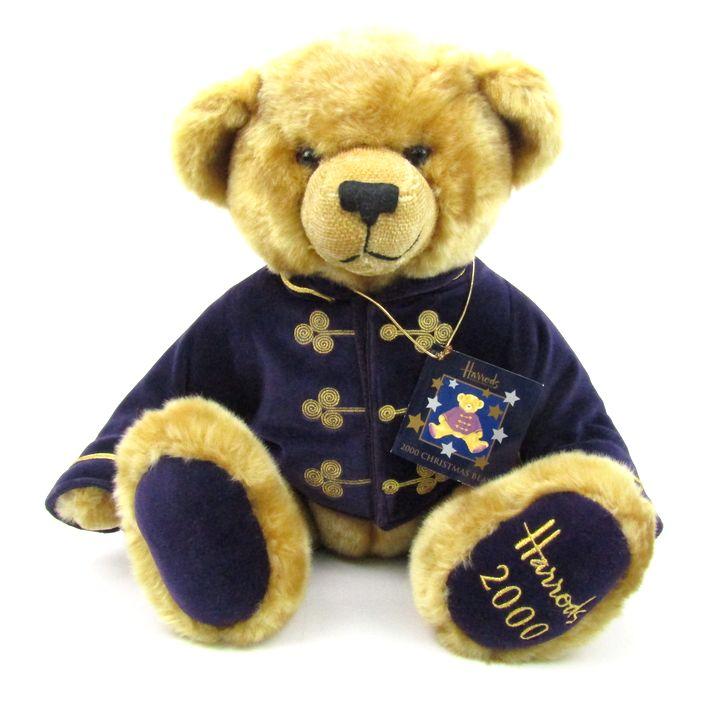 Harrods ハロッズ イヤー ベア ぬいぐるみ クリスマスベア 2000年 限定