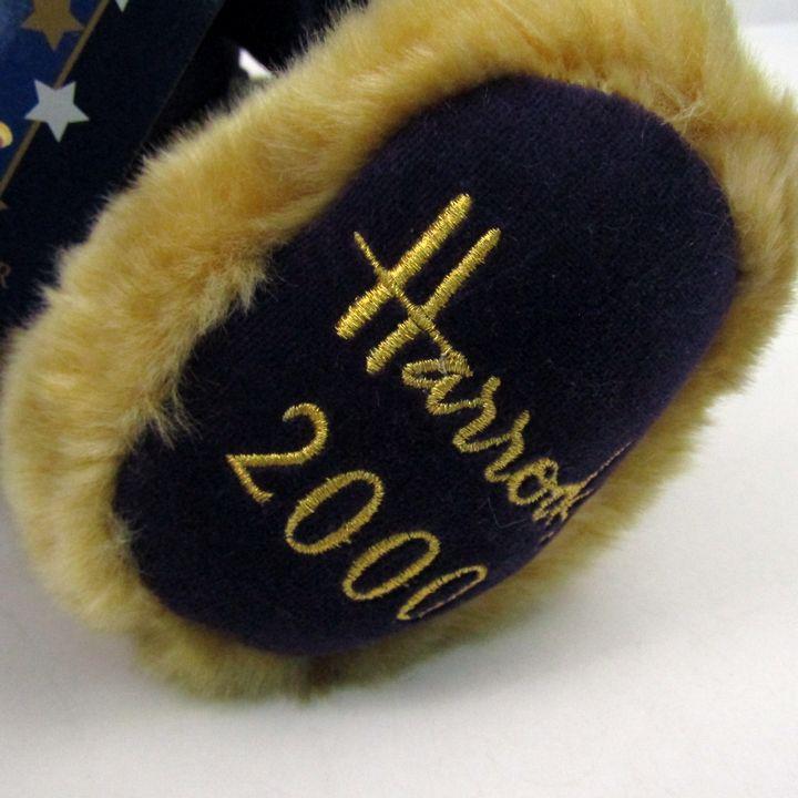 ハロッズ　2000年記念ベアー Harrods ハロッズ イヤー ベア ぬいぐるみ クリスマスベア 2000