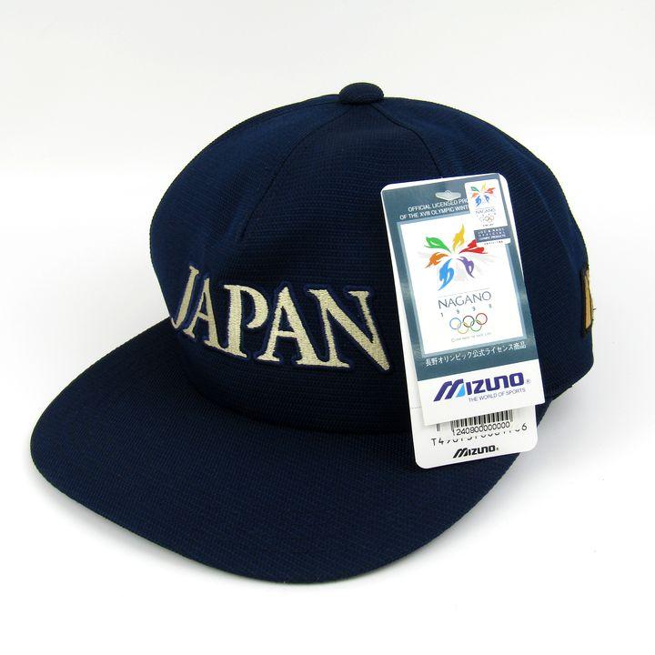 MIZUNO（ミズノ） 1998 長野オリンピック 公式ライセンス キャップ