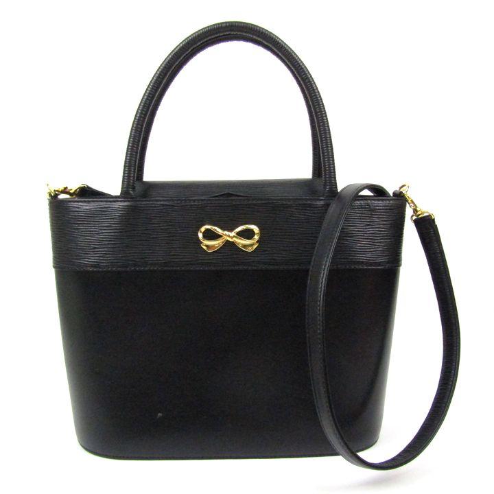 HANAE MORI（ハナエモリ） ショルダーバッグ ハンドバッグ 2way リボン