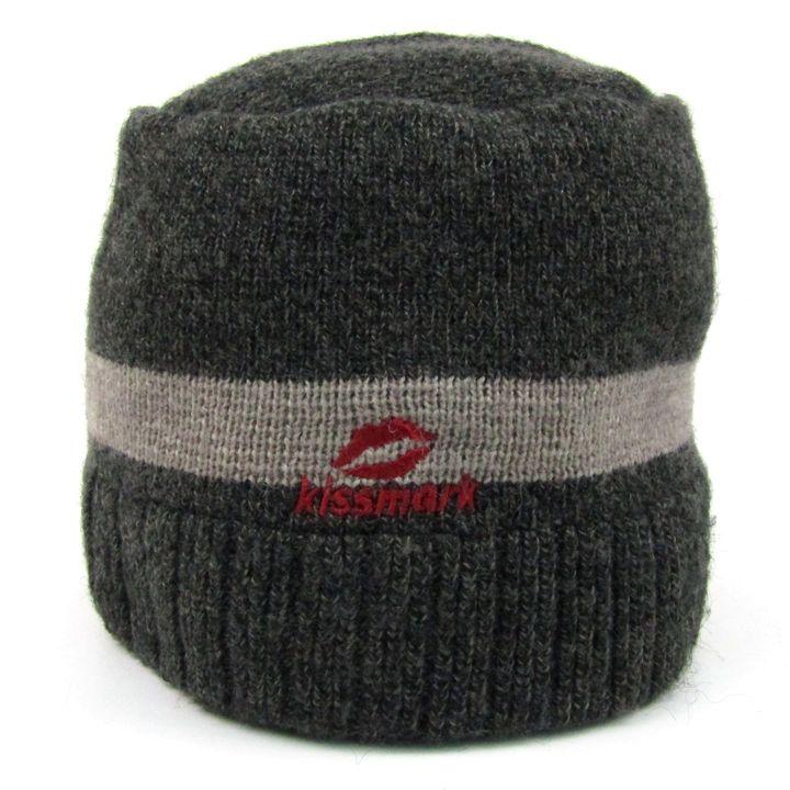 キスマーク ニットキャップ 帽子 ブランド スキーウエア メンズ FREE