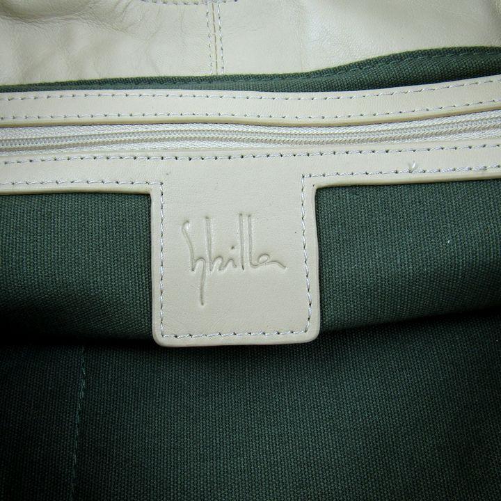 Sybilla（シビラ） ハンドバッグ メッシュ レザー 編み込み 鞄