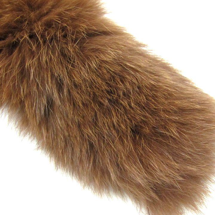 ルシファー フォックスファー ティペット マフラー 未使用 ブランド