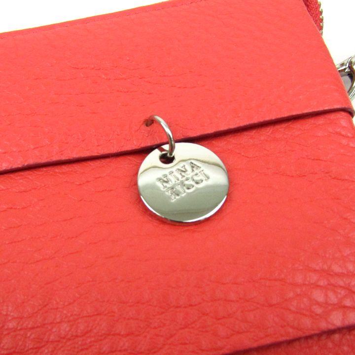 ニナリッチ ショルダーバッグ クラッチバッグ 2way レザー 鞄 ブランド