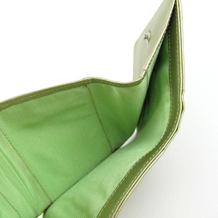 ANTEPRIMA（アンテプリマ） 三つ折り財布 メタリック ウォレット