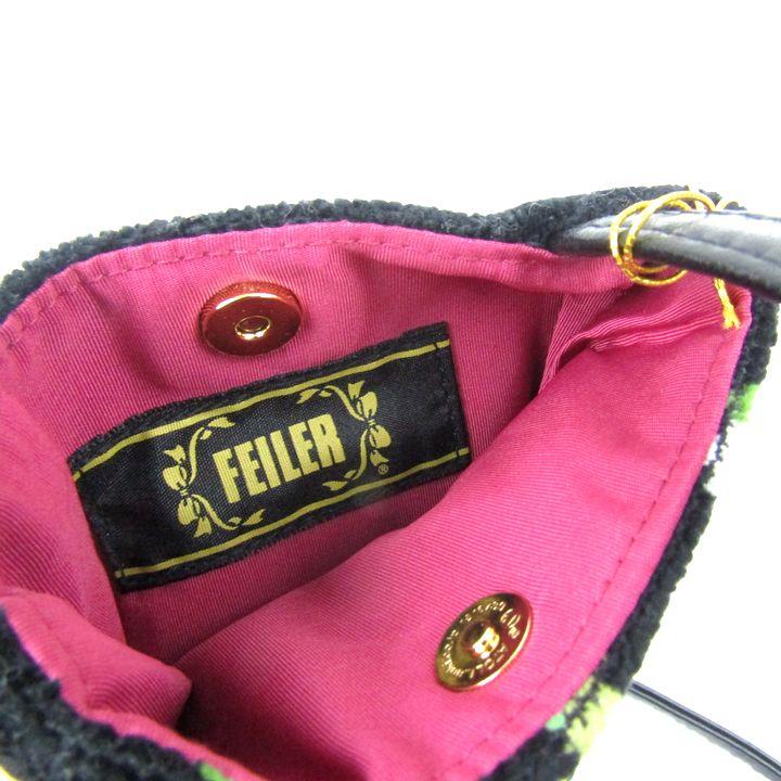 【新品未使用】フェイラーショルダーバッグ　ポーチ feiler（フェイラー） ポーチ ショルダーバッグ 3点セット 未使用有