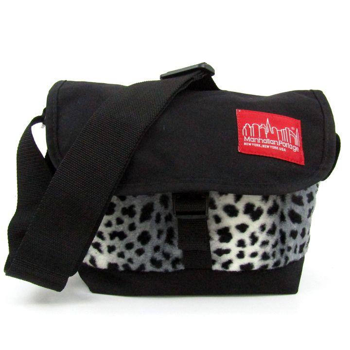 Manhattan Portage メッセンジャーバッグ レオパード Manhattan Portage（マンハッタンポーテージ） ショルダーバッグ