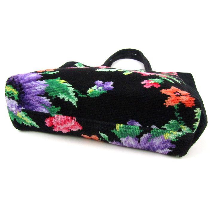 feiler フェイラー トートバッグ 花柄 シェニール織 鞄 ブランド