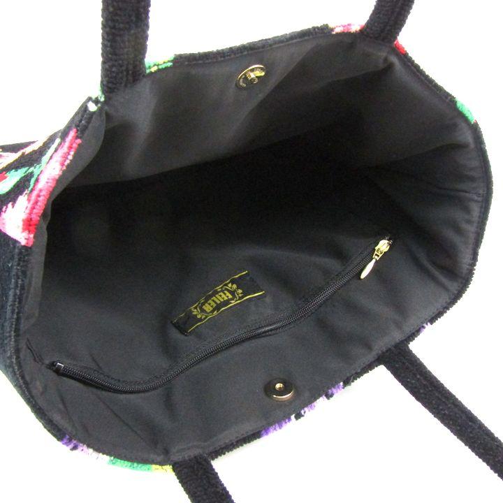 feiler（フェイラー） トートバッグ 花柄 シェニール織 鞄 ブランド