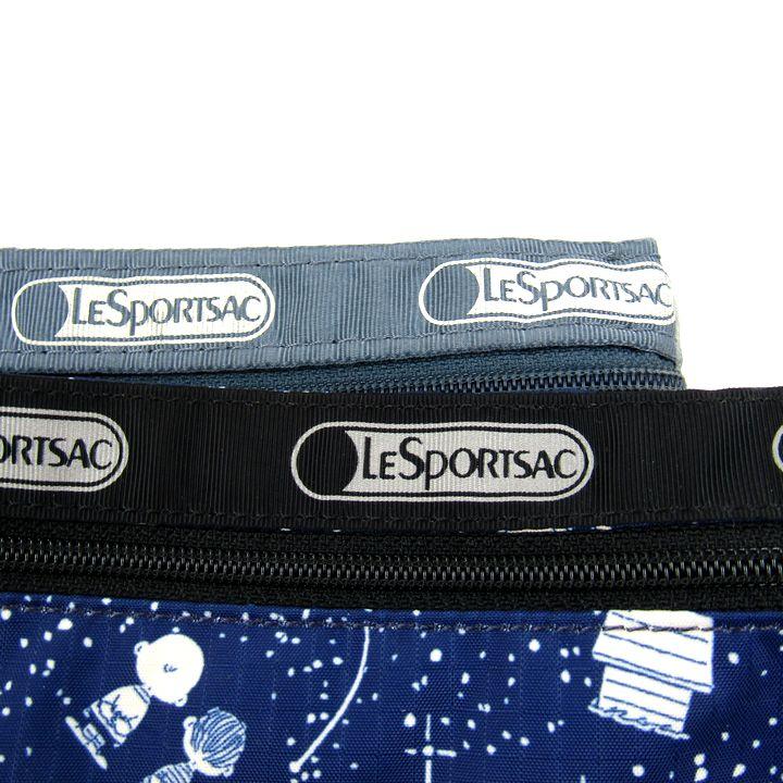 LeSportsac（レスポートサック） ポーチ 2点セット スヌーピーコラボ