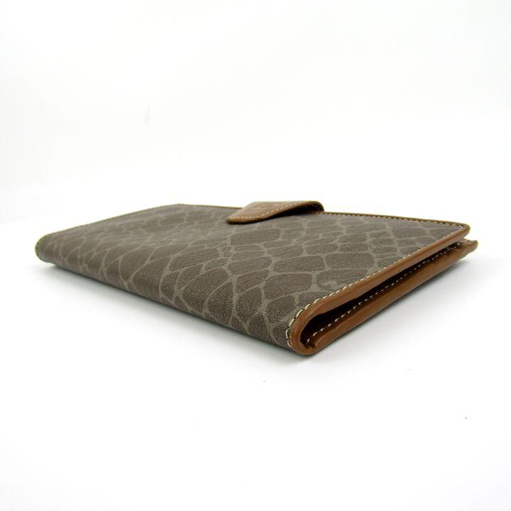 ニナリッチ 長財布 ジラフ柄 二つ折り PVC レザー 札入れ ウォレット