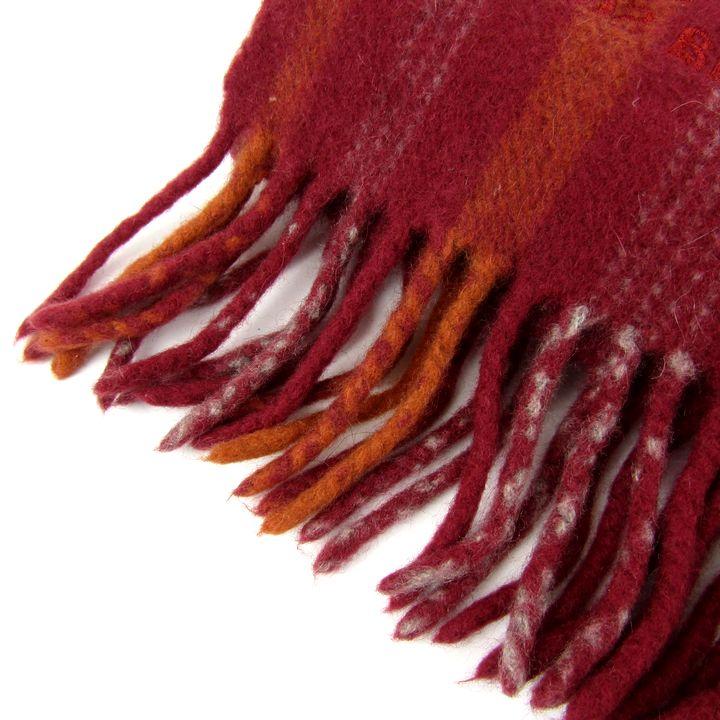 mila schon（ミラショーン） マフラー ストール チェック柄 ブランド