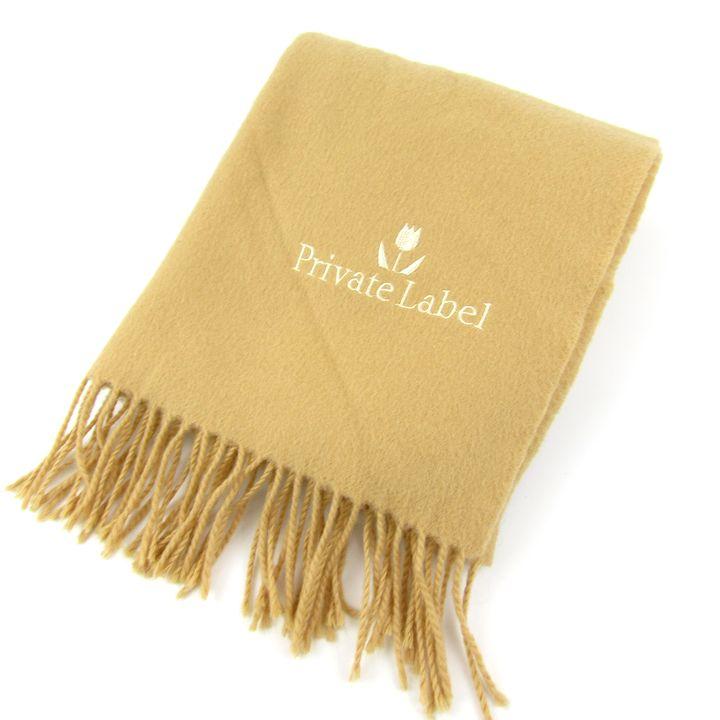 プライベートレーベル マフラー ストール ロゴ ブランド レディース