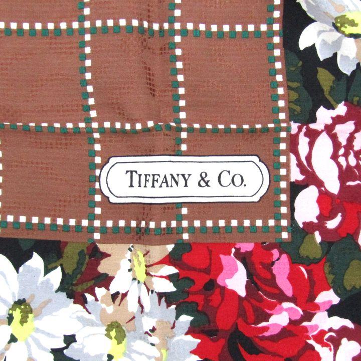 TIFFANY & Co. ティファニー スカーフ 花柄 TIFFANY&Co.（ティファニー） スカーフ ストール 花柄 ブランド