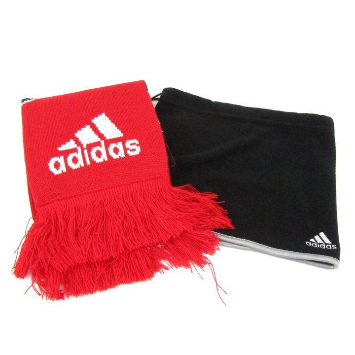 adidas（アディダス） ACミラン マフラー ネックウォーマー 2点セット